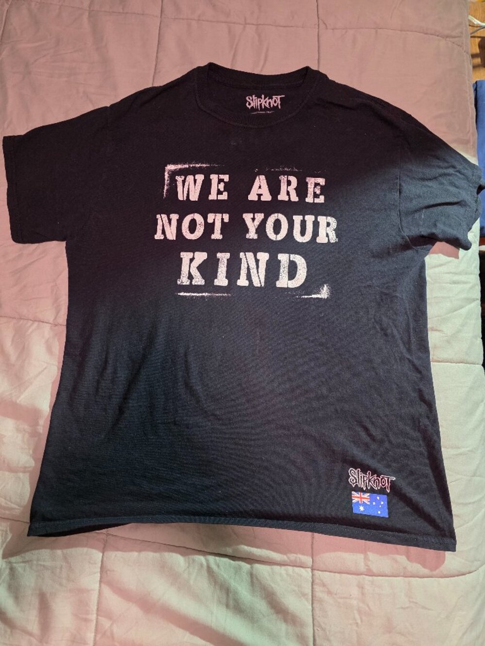 Slipknot 2019 We Are Not Your Kind Australia Tour Shirt XL Bravado WANYK